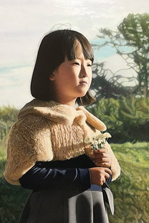 油彩画